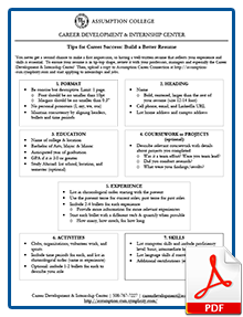 Build a Better Resume