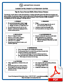 Build a Better Science Resume